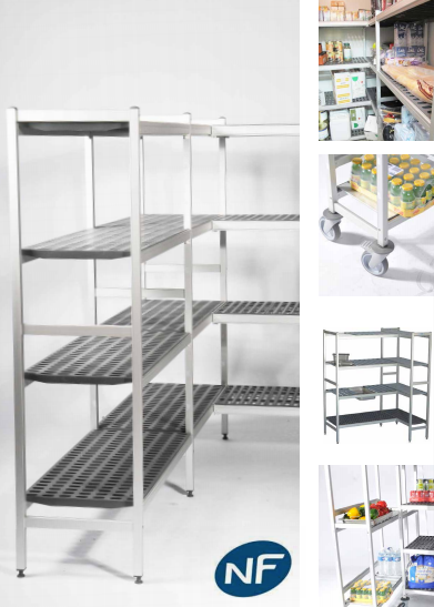 rayonnage alimentaire chambre froide